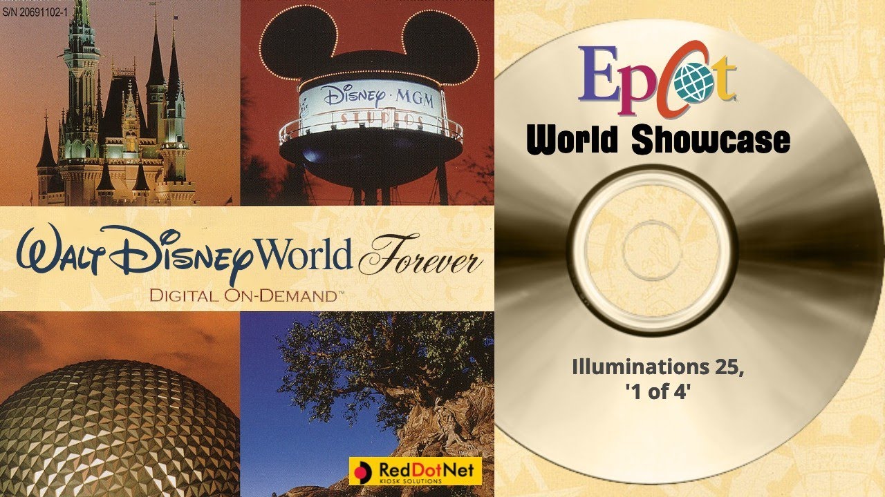 Walt Disney World FOREVER: ILLUMINATIONS 25, '1 of 4'