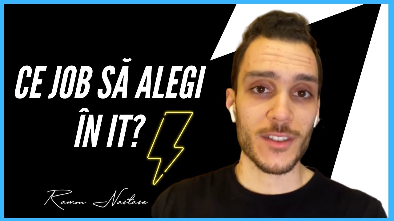 Ce JOB sa alegi in IT in functie de dificultate