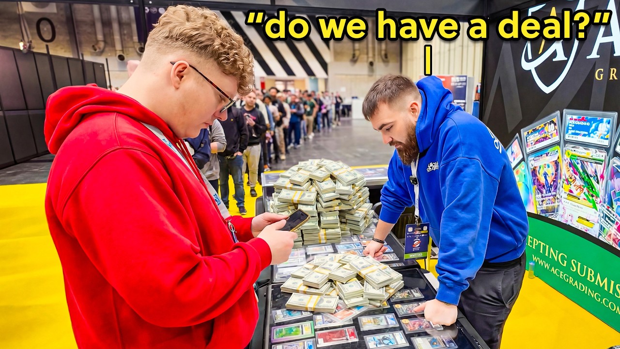 My CRAZIEST Day Ever Selling Pok&eacute;mon Cards (Vendor POV)