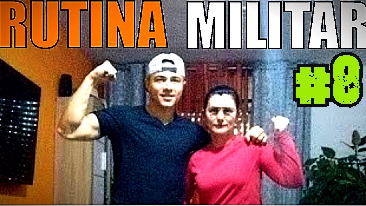 Combinaciones de Muay Thai  + CIRCUITO MILITAR  l Con Mi MADRE  #8