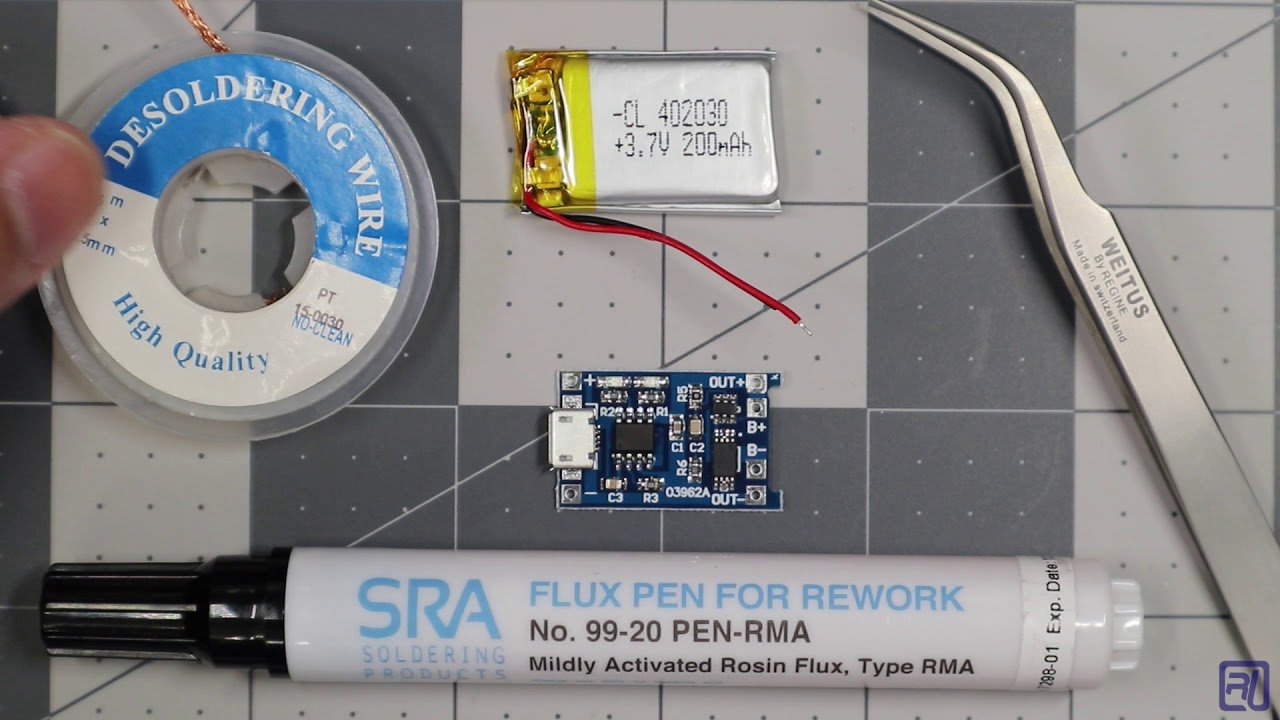 Lower the charging current on a TP4056 charger board.
