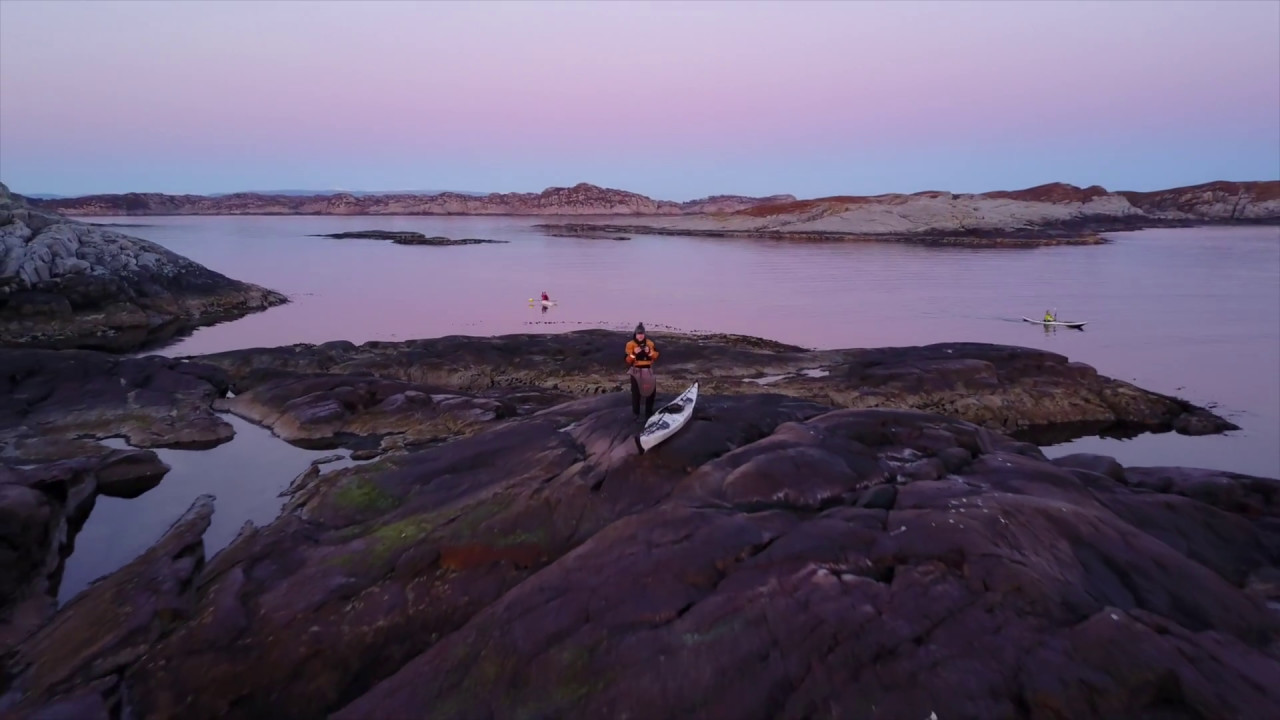 Kayaking near Tur&oslash;y Norway