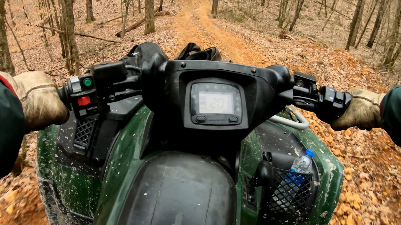 Suzuki King quad 750 vs kawasaki brute force 750 and little review.