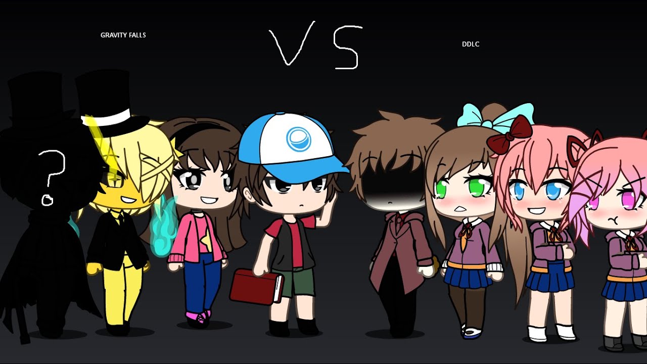Gravity Falls VS Doki Doki Literature Club Singing Battle