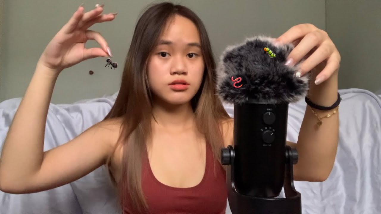 ASMR bug searching and plucking 🐜