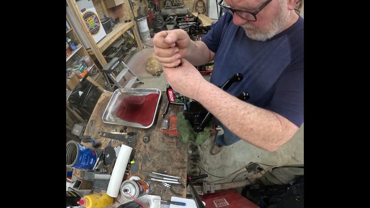 MGA restoration lever shocks part 2