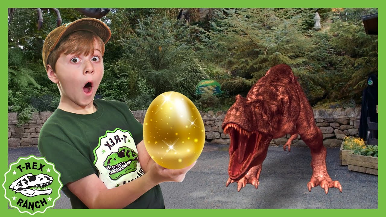 Floor Is Lava! 🔥Find Dine Eggs! | @TrexRanch | NEW Superhero Cartoon for Kids | Moonbug Kids