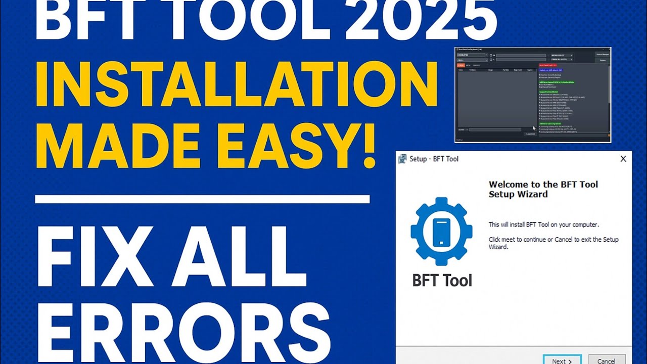 BFT Tool 2025 Installation Made Easy! | Fix All Errors| FRP Android 15