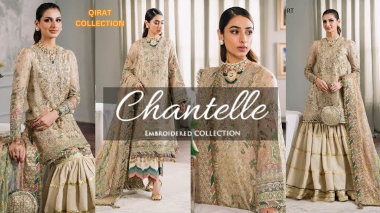 BAROQUE CHANTELLE EMBROIDERED MASURI CH12-04 #qiratcollection #viral #baroque