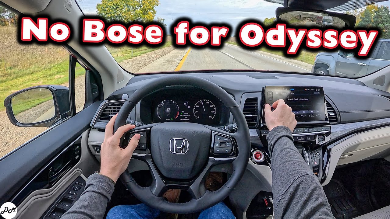Honda Odyssey 2026 года — обзор аудиосистемы Premium Audio с 11 динамиками