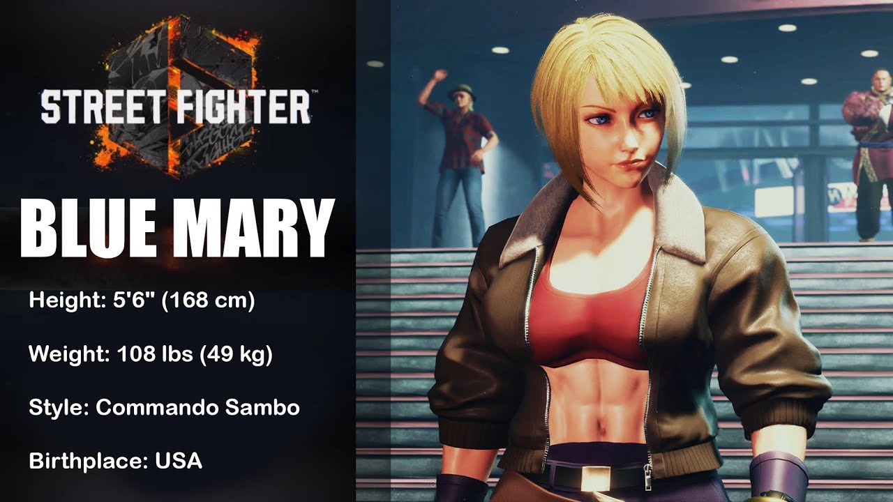 Street Fighter 6 - BLUE MARY Avatar Creation