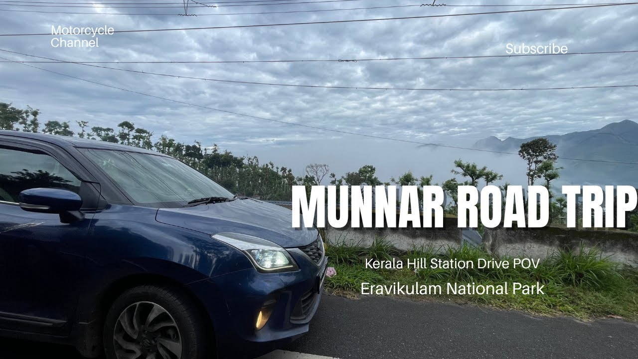 Munnar Road Trip | Eravikulam National Park | Kerala Hill Station Drive POV 🚗🌿