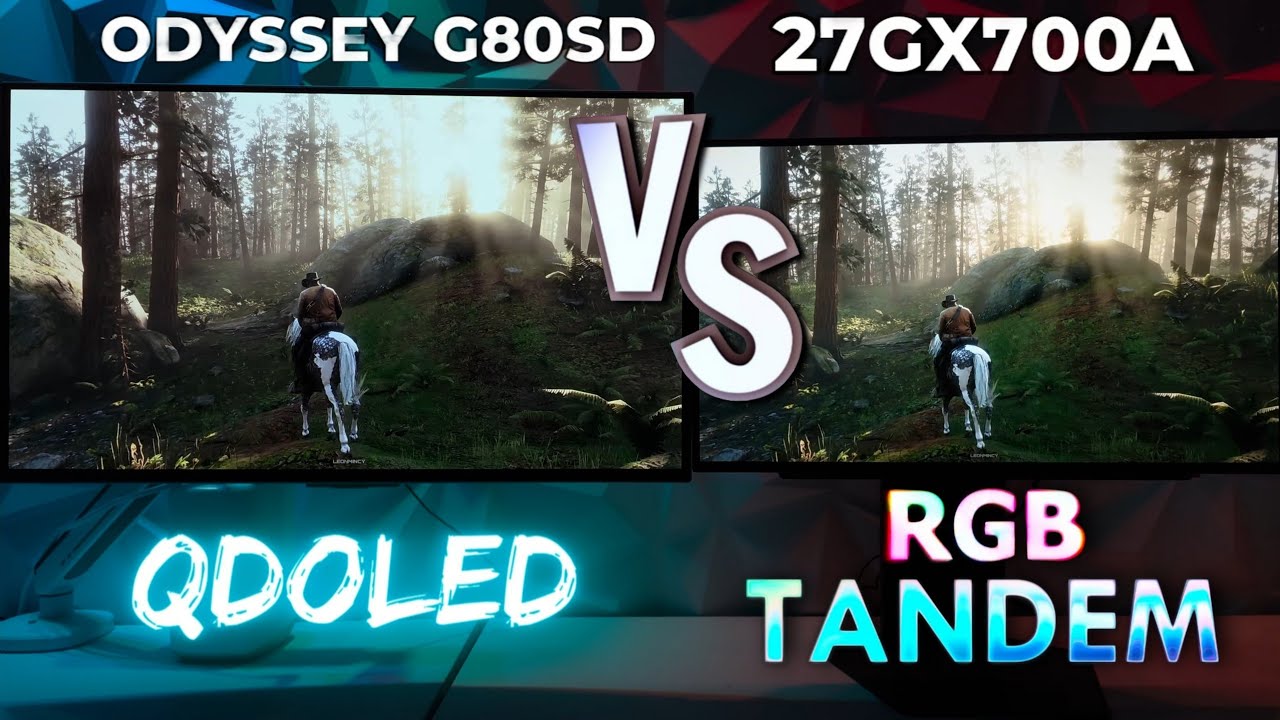 ГЛАВНОЕ сравнение игровых дисплеев QDOLED против RGB TANDEM OLED