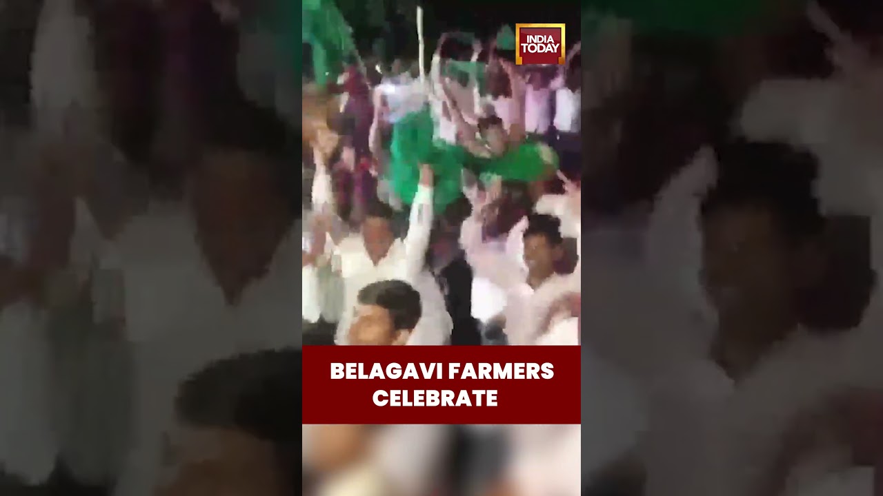 Karnataka | Farmers Celebrate As Govt Fixes Sugarcane Price At ₹3,300 Per Tonne