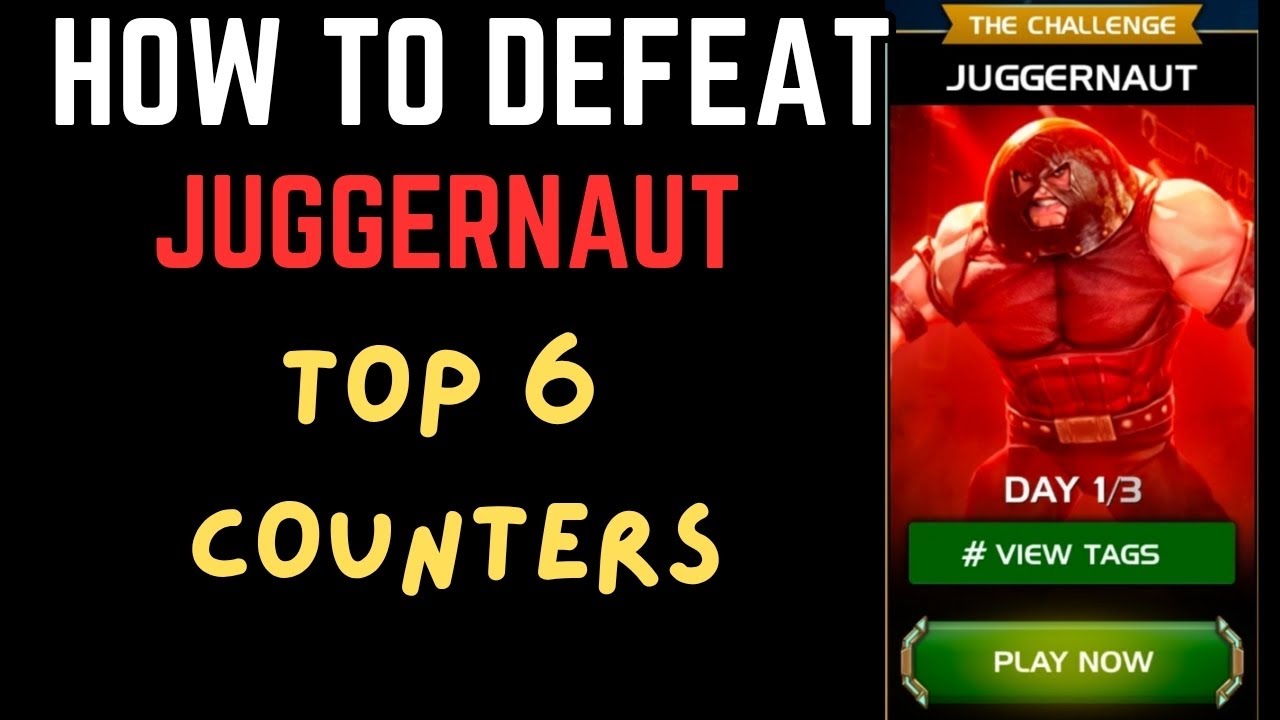 How to defeat Juggernaut |Guide| Alliance Coliseum - mcoc