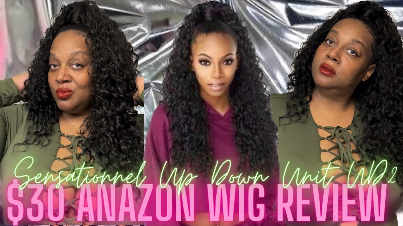 Sensationnel Half Wig N Pony Wrap Instant Up N Down UD 2 AFFORDABLE SYNTHETIC HALFWIG