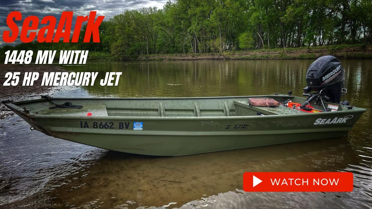 SeaArk 1448 MV | 25 HP Mercury Jet