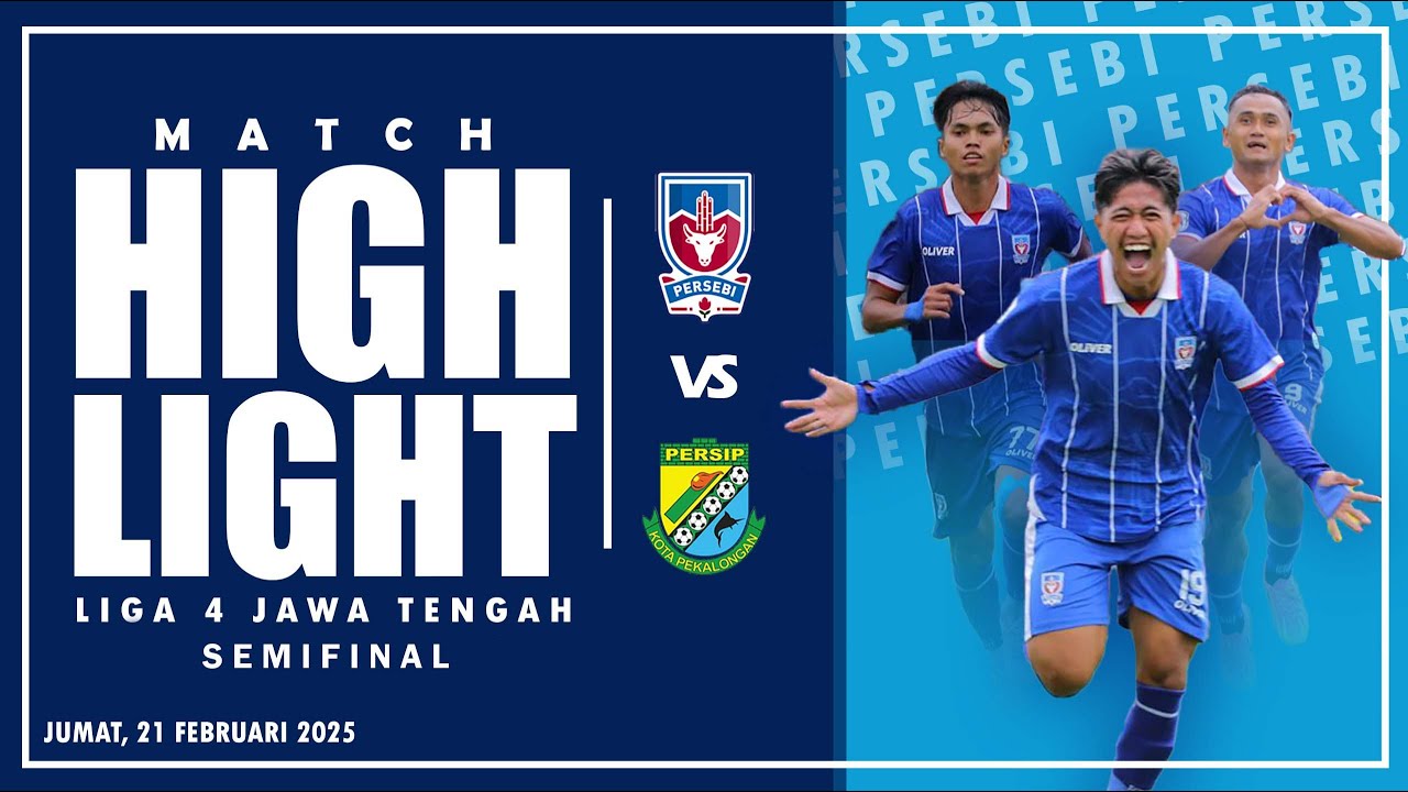 Highlight Liga 4 Jawa Tengah Semifinal Leg 1 ; Persebi Boyolali vs Persip Pekalongan I 21 FEB 2025