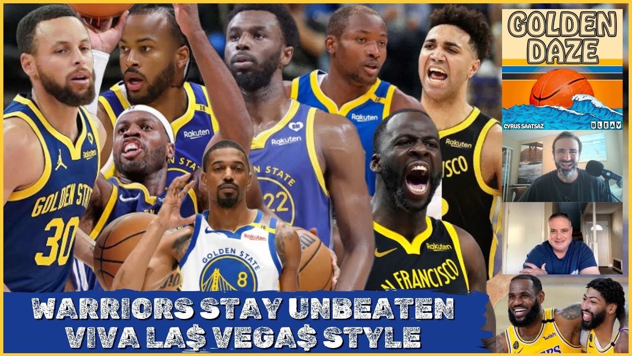Golden State Warriors Stay Unbeaten and Beat L.A. Behind Leading Scorer Moses Moody, w/Larry Krueger