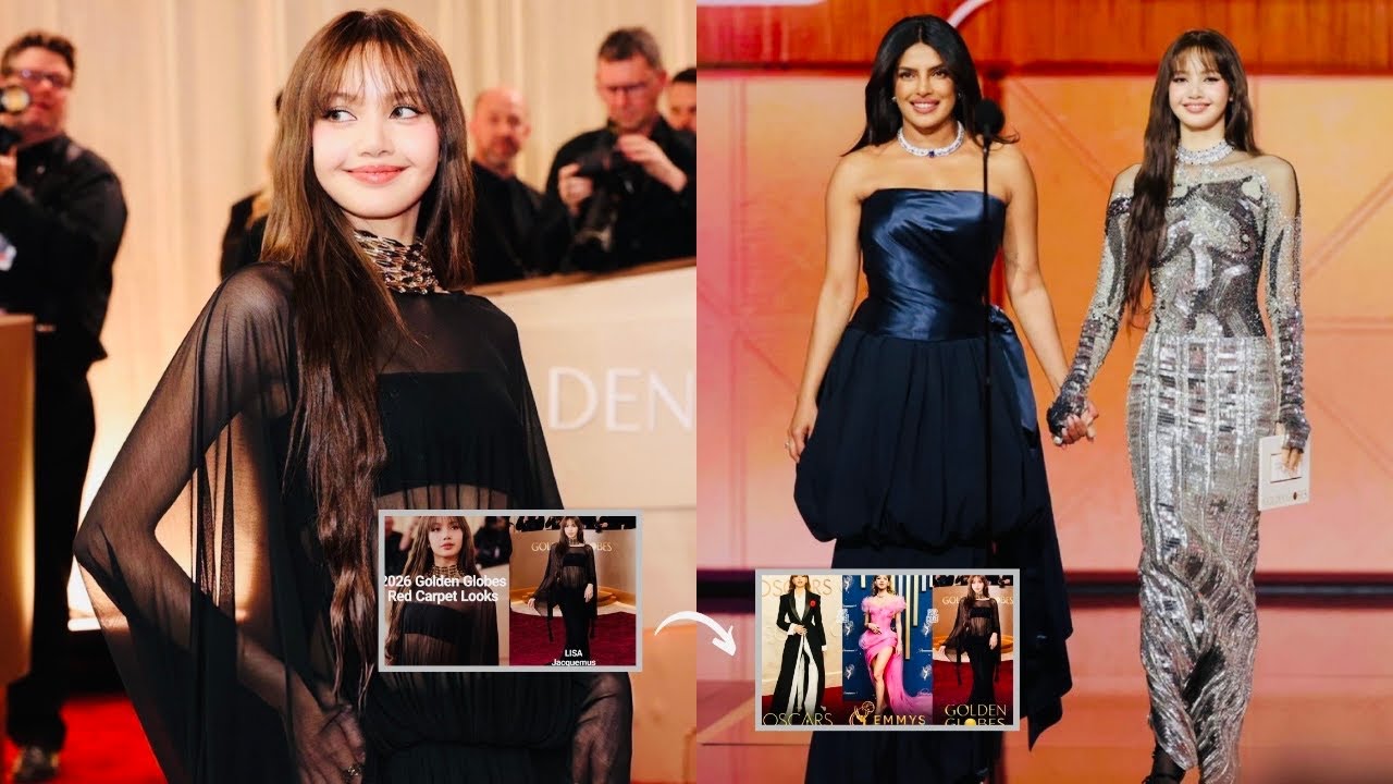 LISA Manobal Makes History at Golden Globes 2026! Iconic Jacquemus Red Carpet Look (SHOCKING)