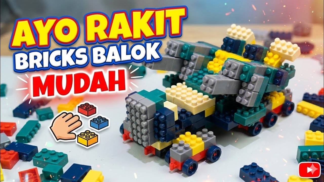 Ayo Rakit Bricks Balok Mudah War 28
