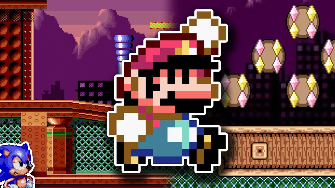 You can NOW play Spring Yard Zone in Super Mario World