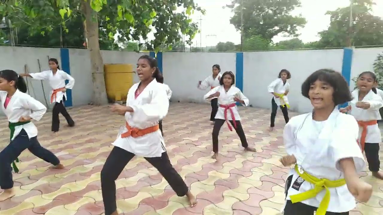 Marshal arts exercise Karate 🥋🥋🥋