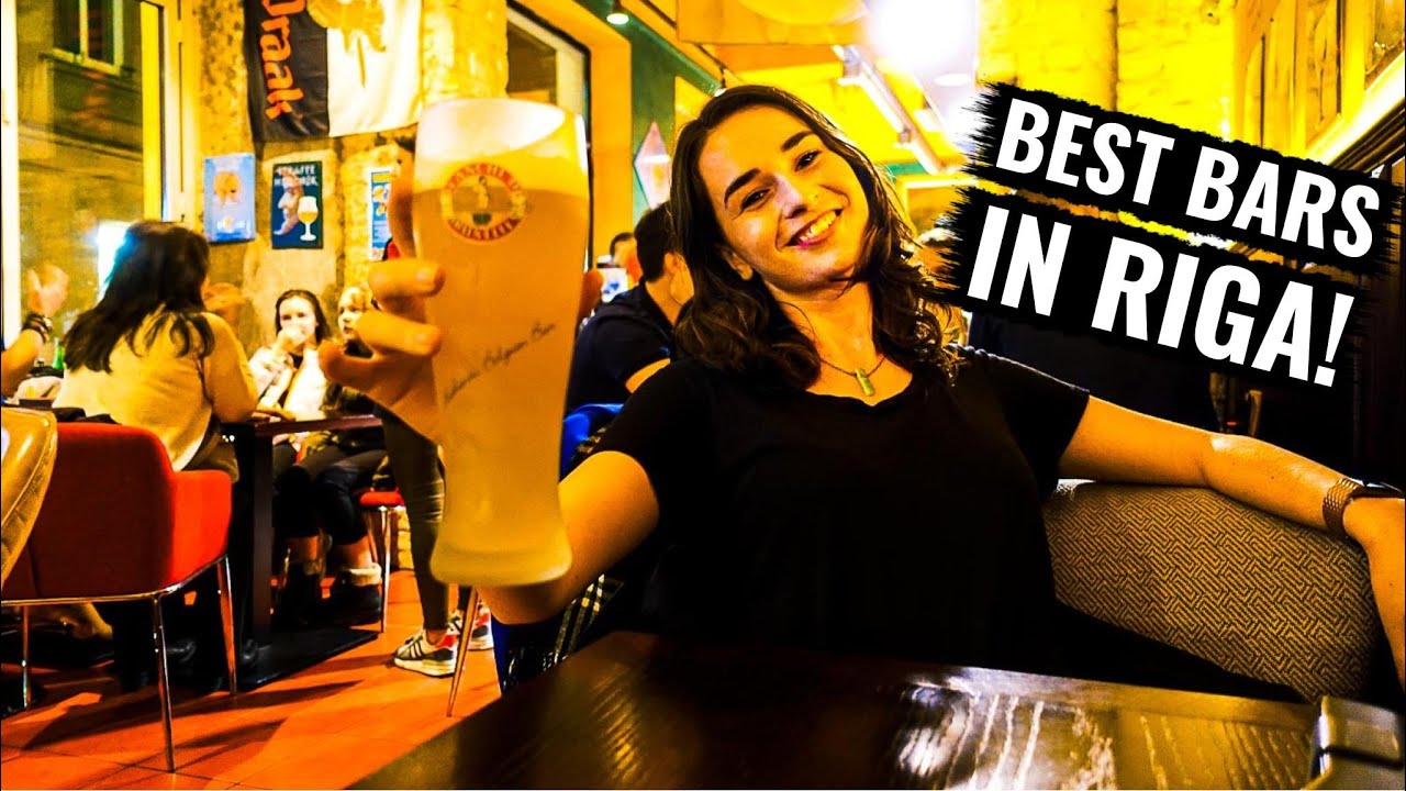 RIGA NIGHTLIFE | Visiting the Best Bars in Riga, Latvia!