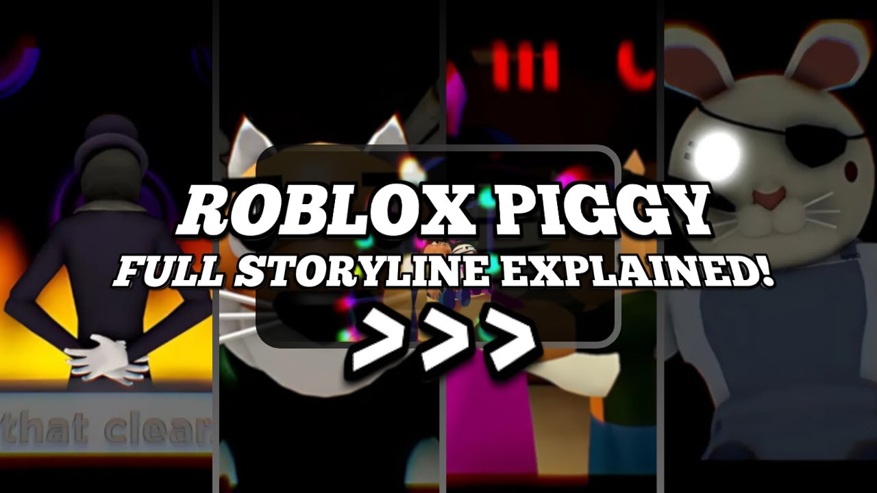 ОБЪЯСНЕНИЕ СЮЖЕТНОЙ ЛИНИИ ROBLOX PIGGY! / ВСЯ ИСТОРИЯ! [PIGGY]