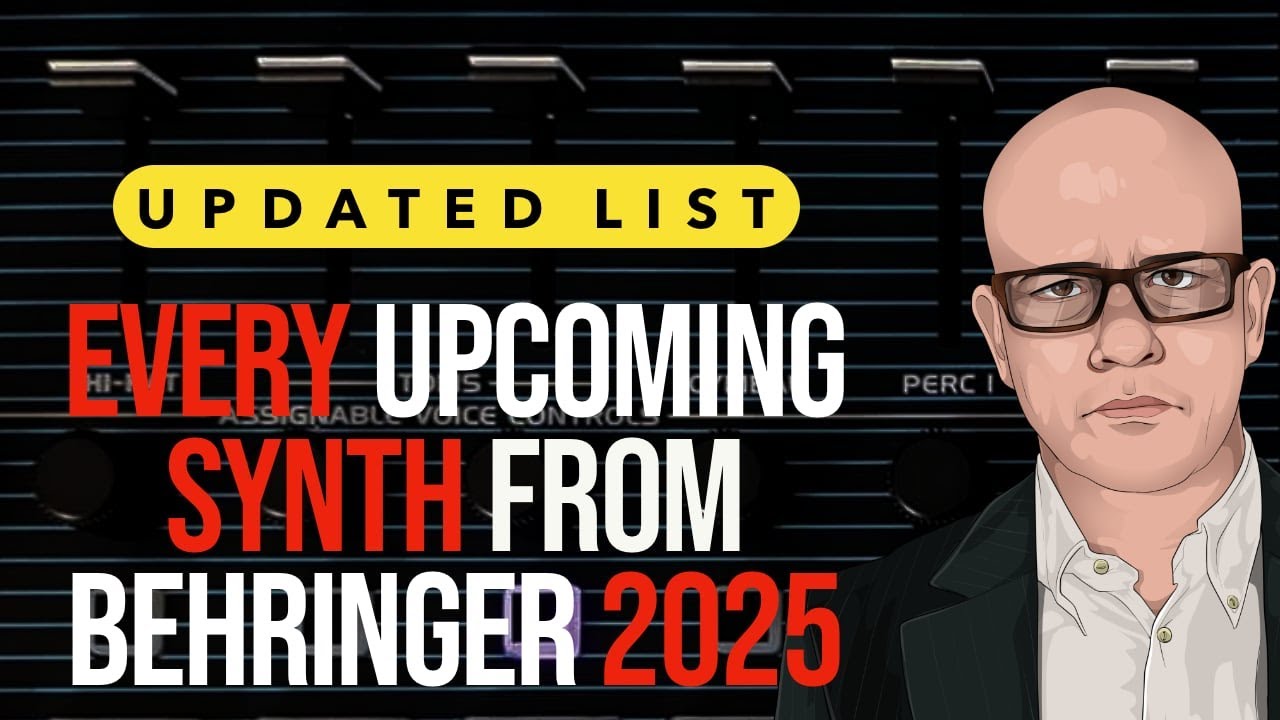 29 новых синтезаторов от Behringer — полный список 2025 года