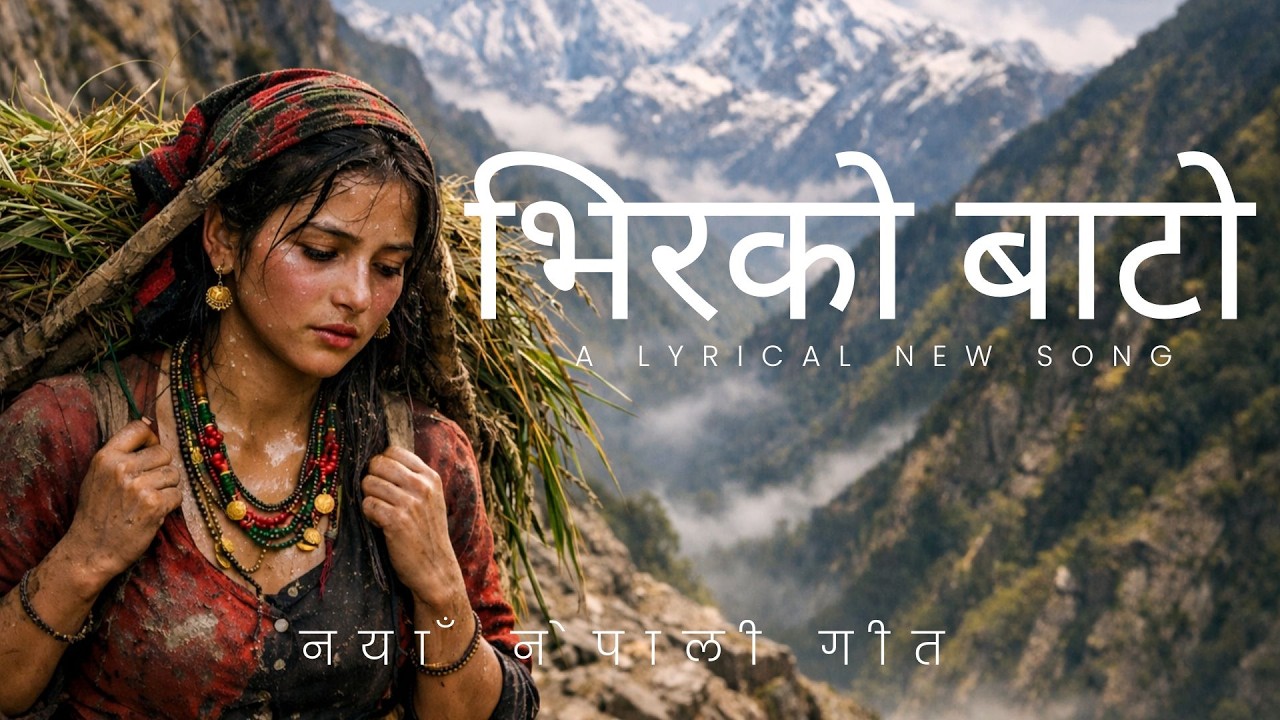 भिरको बाटो / KAJAN THAPA / NEW NEPALI SONG