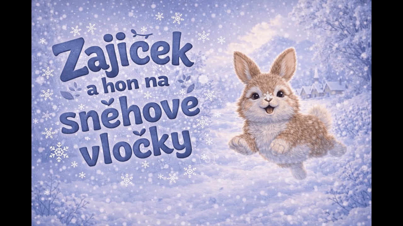 Zajíček a hon na sněhové vločky/POHÁDKA NA DOBROU NOC