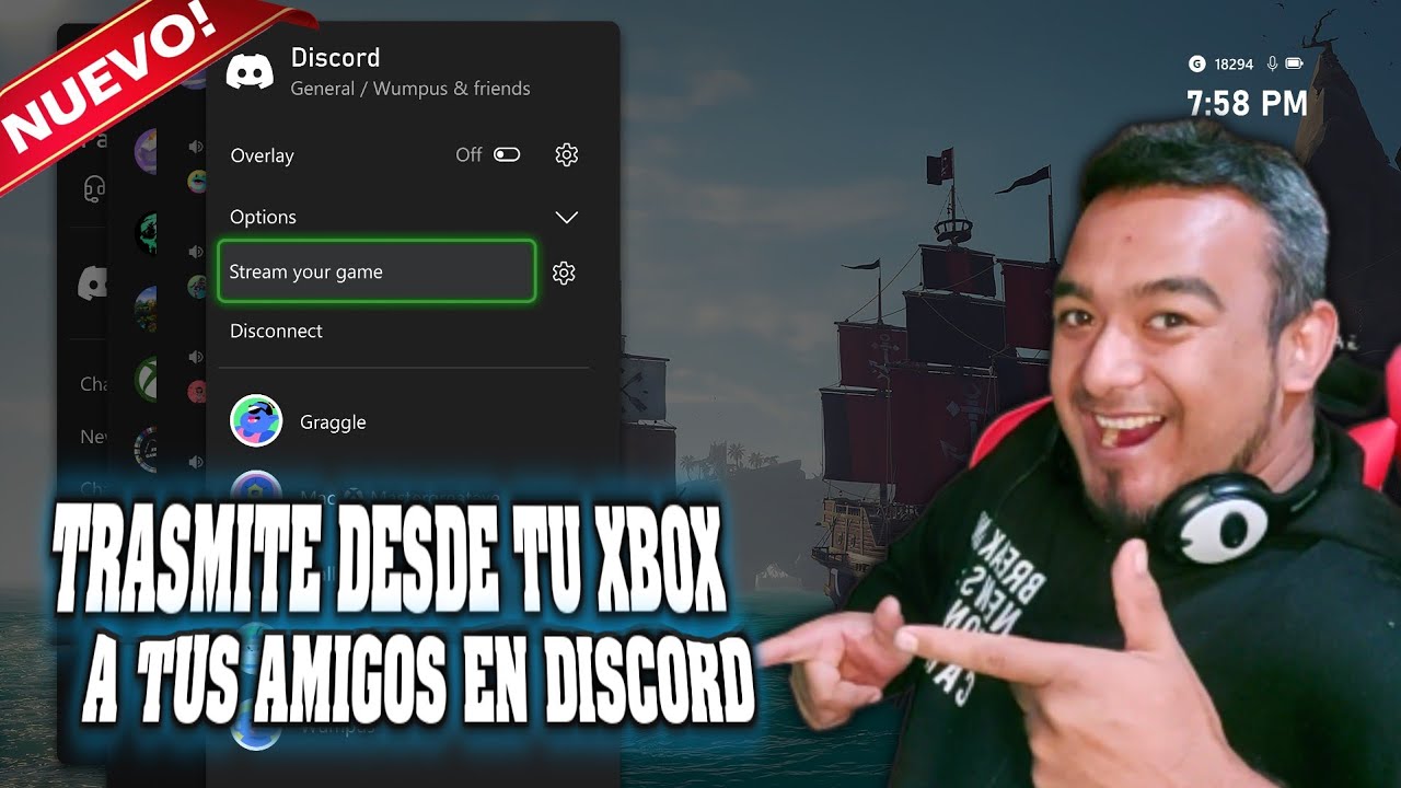 Discord en Xbox! Transmite la pantalla (Compartir Pantalla) de tu consola con amigos