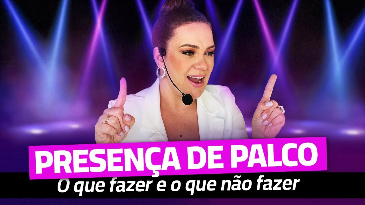 Como ter uma presença de palco impecável