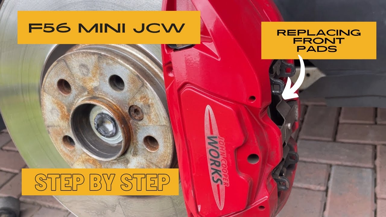 F56 Mini JCW Front Brake Pad Replacement