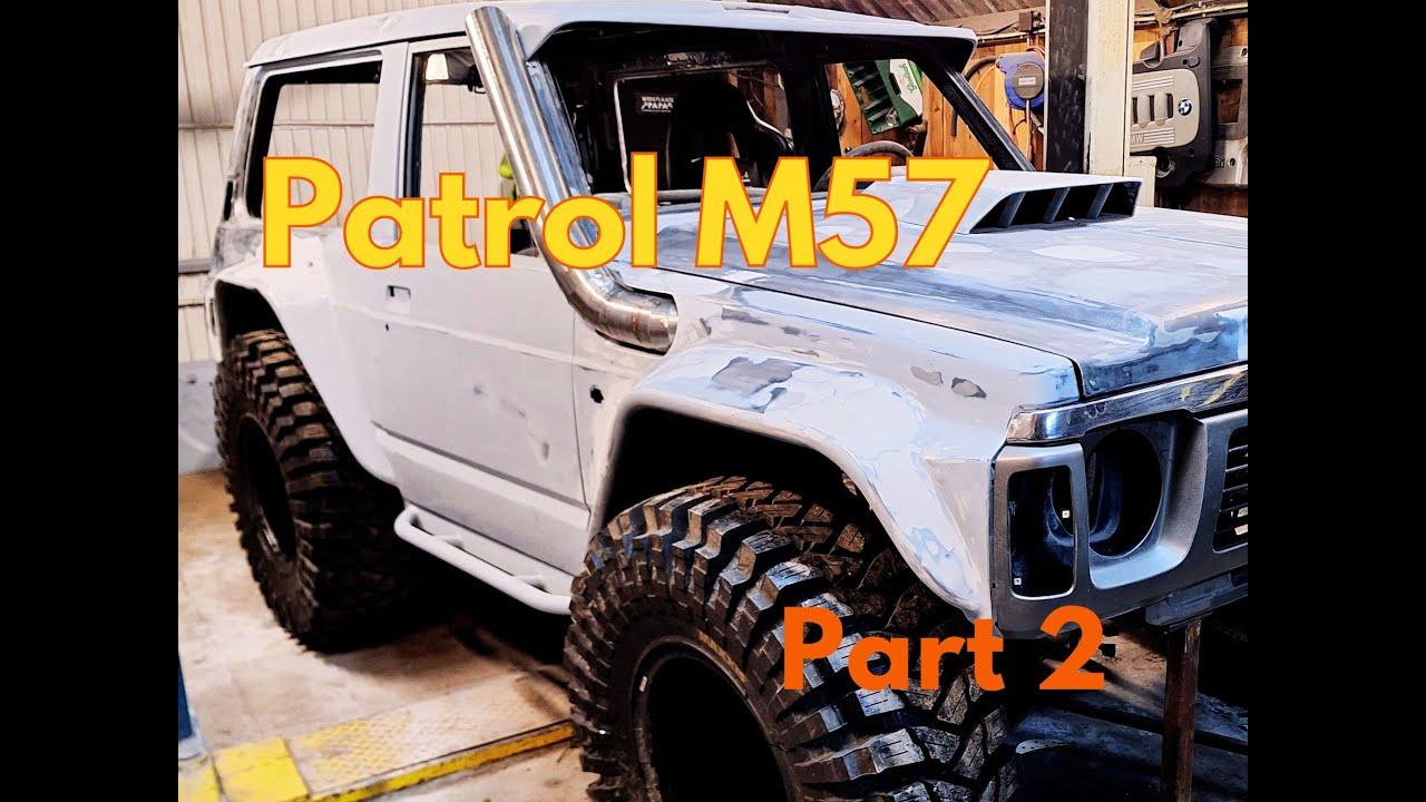 [part 2] Nissan Patrol GQ widebody build ✅️  Nissan Y60 BMW M57 powered‼️offroad