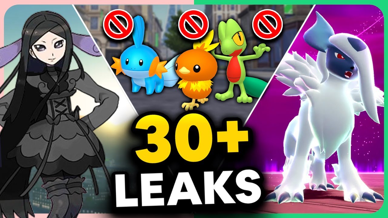 EVERY DATAMINE LEAK in 1 Video! | Pokemon Legends Z-A
