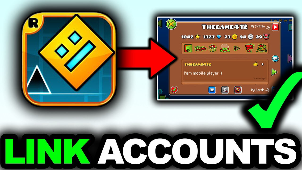 FEBRUARY 2026! How To Link Geometry Dash Account From Phone To PC - Full Guide