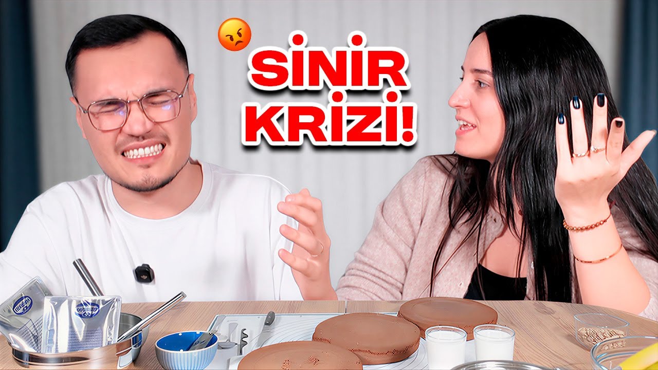 PASTA YÜZÜNDEN KAVGA EDİYORDUK! | Sinirli Pasta