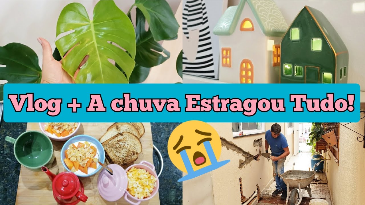 CHOVEU E ESTRAGOU MUITA COISA | SEM ACREDITAR 😭 | ROTINA DA MANHÃ | REFEIÇÃO COMPLETA EM UMA PANELA