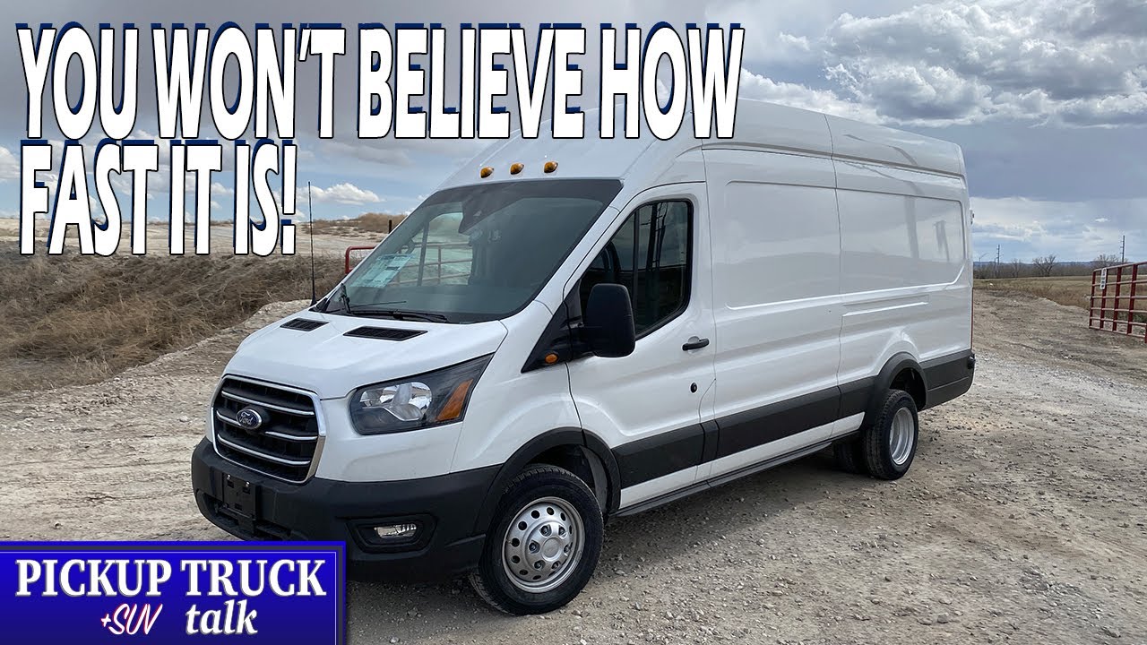 THIS is a Van! A 2020 Ford Transit T-350 High Roof Dually