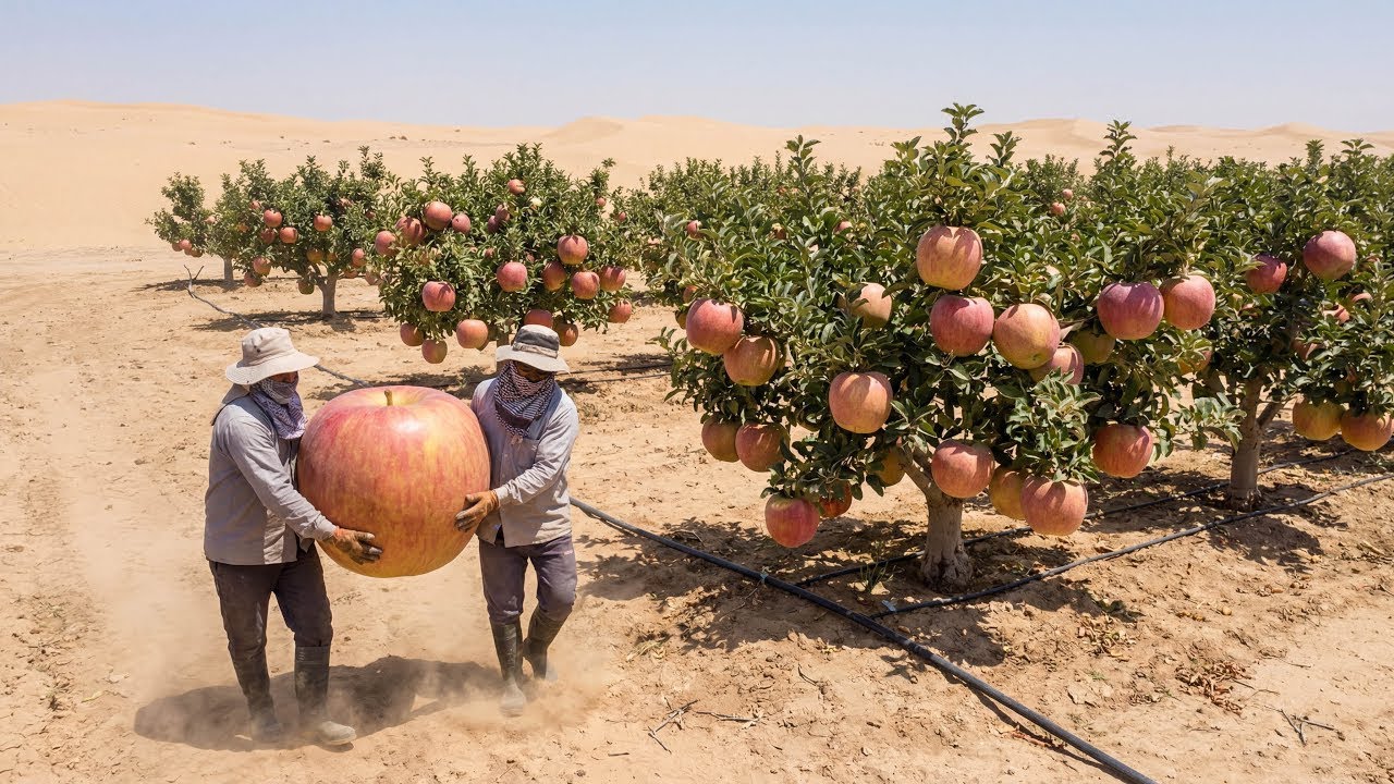 What Would Happen If Apples Were Farmed in the Sahara? The Outcome Surprised the World