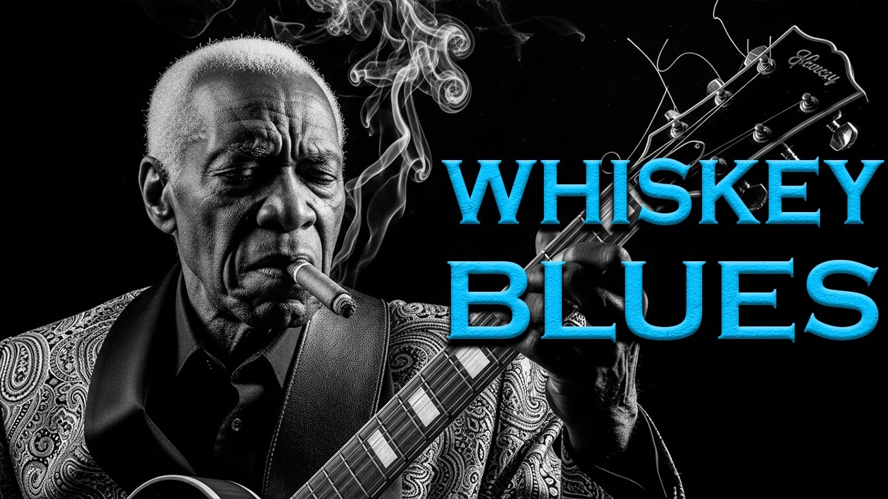 Midnight Whiskey Blues 🎸 Best of Slow Blues and Rock Ballads – Music for Peaceful Sleepless Nights