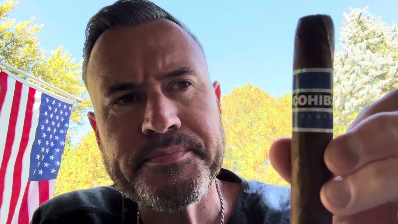 COHIBA BLUE 5.5x50 Robusto Cigar Exploration w/ COHIBA PURO & COHIBA RED DOT Discussion
