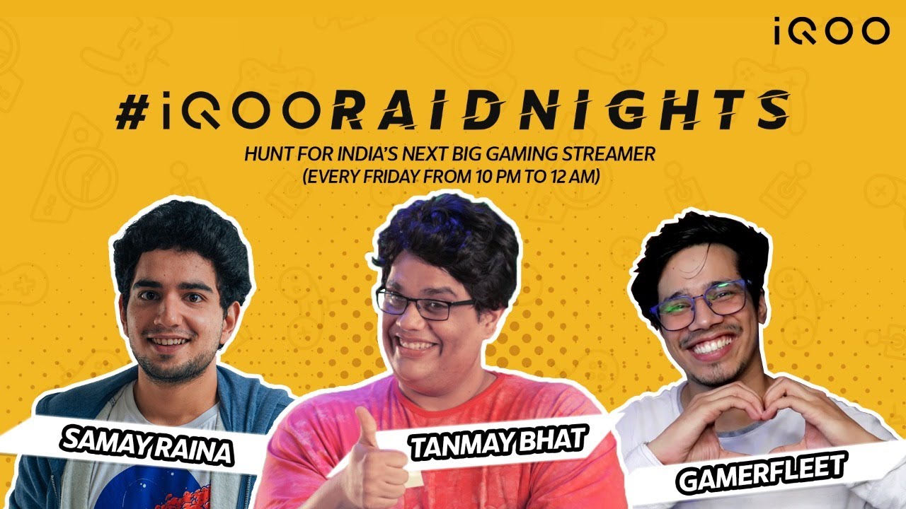 #iQOORaidNights Grand Finale - After Party - ft @Tanmay Bhat @Samay Raina & @GamerFleet