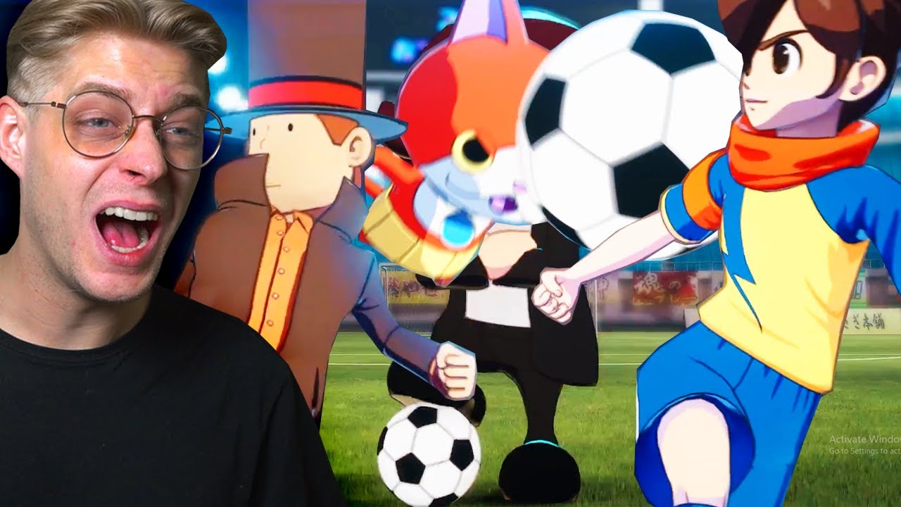 Ich reagiere aufs Inazuma Eleven x YoKai Watch x Professor Layton x Level5 2025 Video