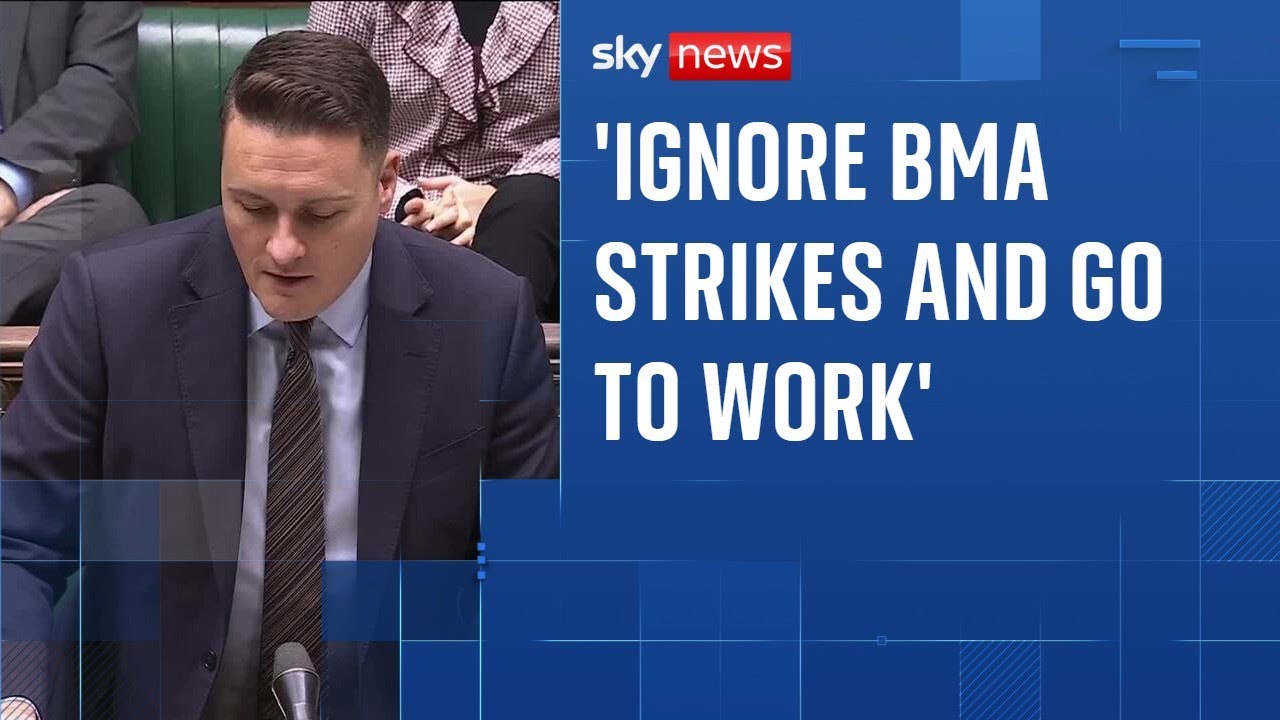 Streeting urges resident doctors to ignore strikes and 'go to work'