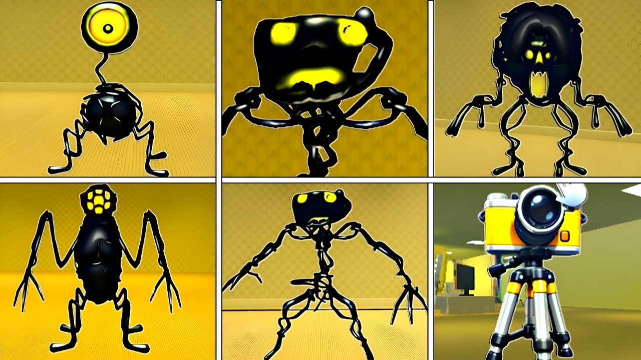 How To Get Backroom Bacteria Boss + All Backrooms Entity Morphs & 8 Camera Location In MORPH WORLD