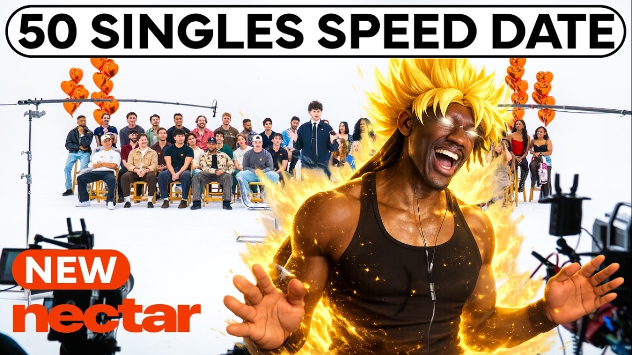 I FREAKING CALLED ITTTT!!!!! | Reacting to Nectar CRAZY 50 singles speed date in front of strangers