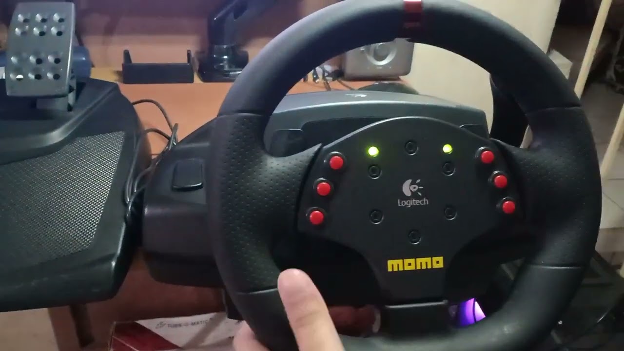 Logitech Momo Racing Wheel PC Test